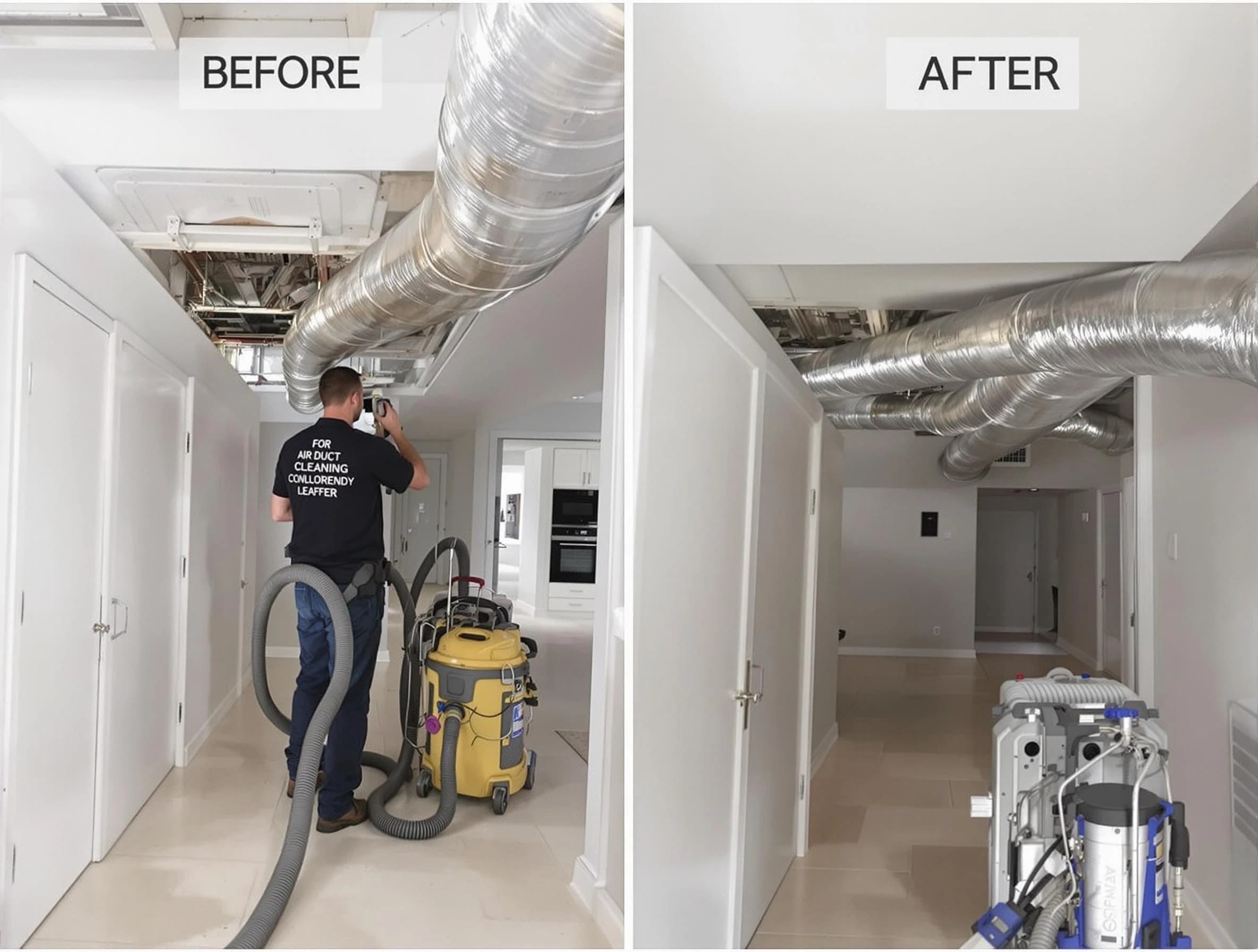Munhall Air Duct Cleaning professional performing thorough air duct cleaning in Munhall