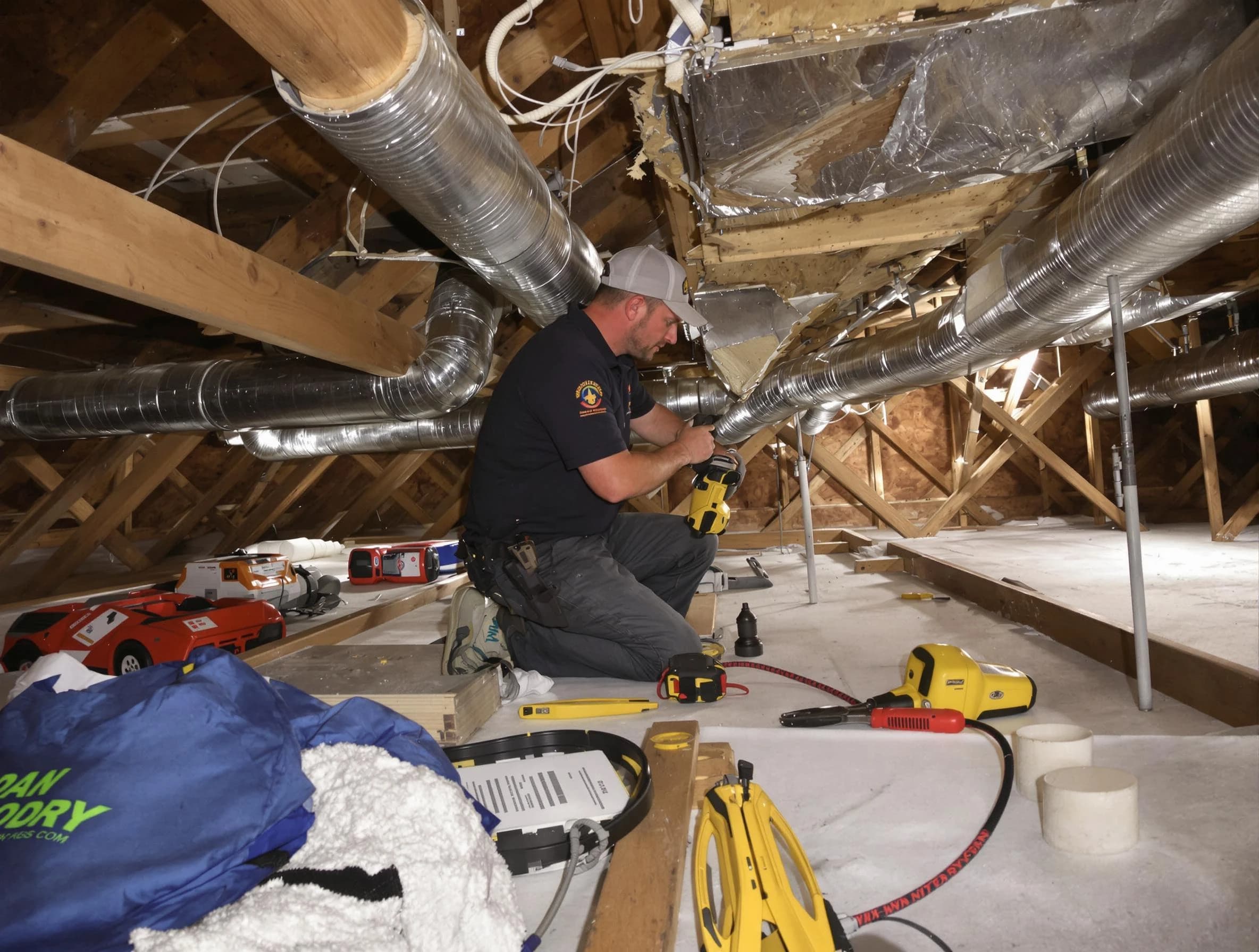 Professional air duct repair by Munhall Air Duct Cleaning in Munhall