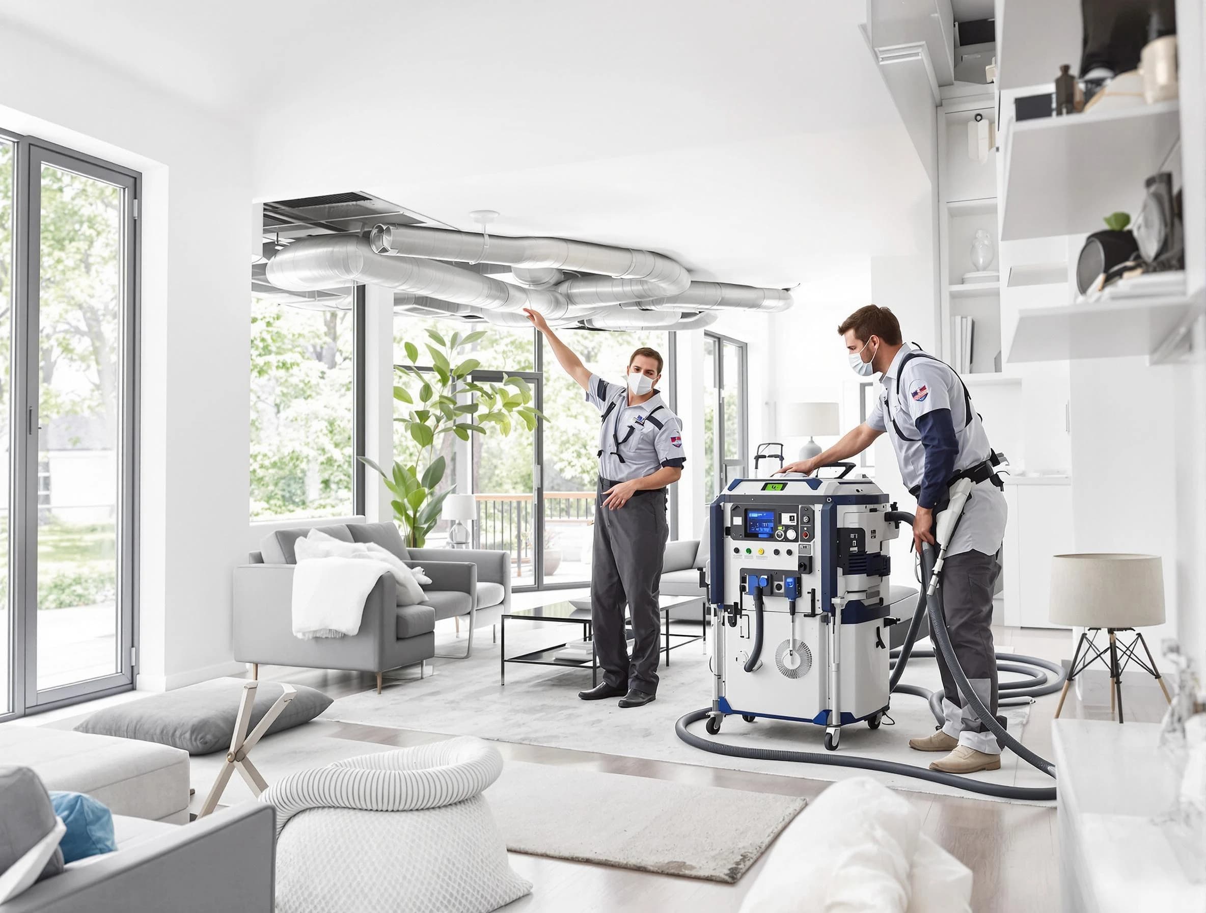 Munhall Air Duct Cleaning professional conducting pure air duct cleaning with state-of-the-art equipment in Munhall