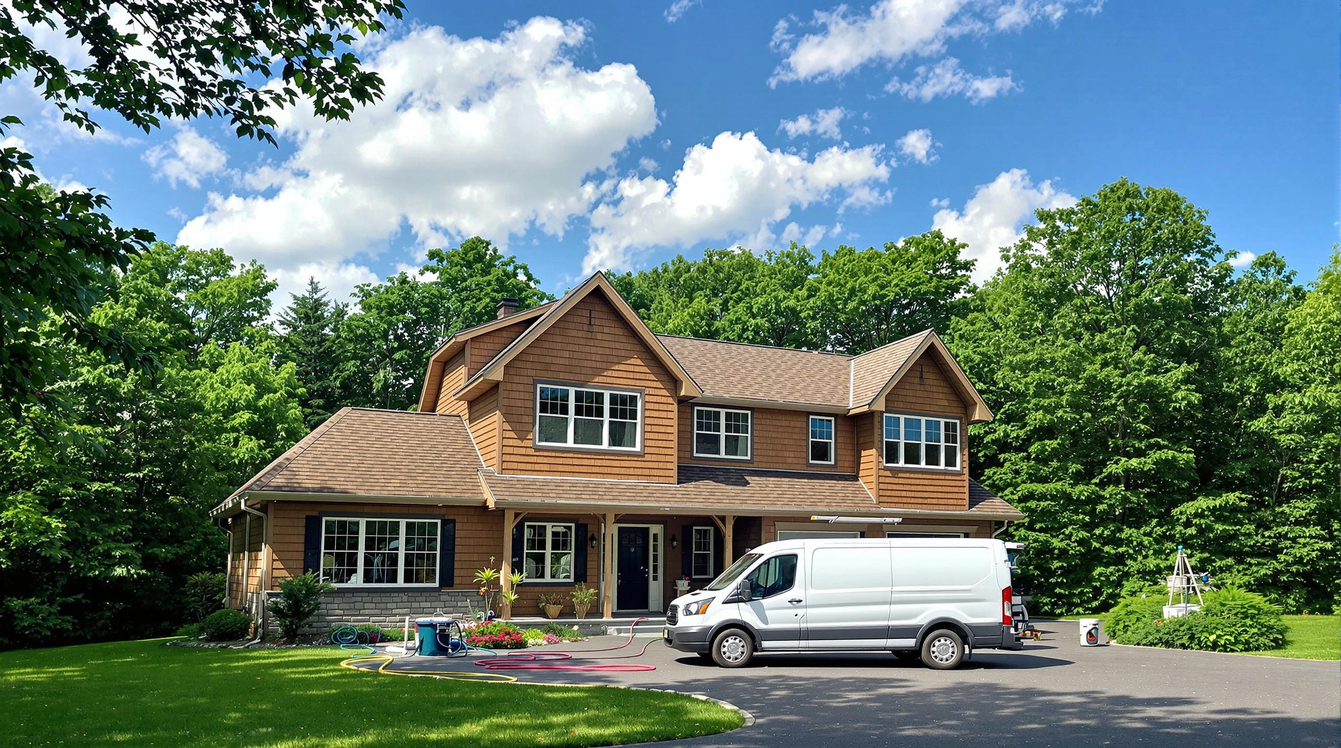 Munhall Air Duct Cleaning air duct cleaning crew working in Baldwin, PA